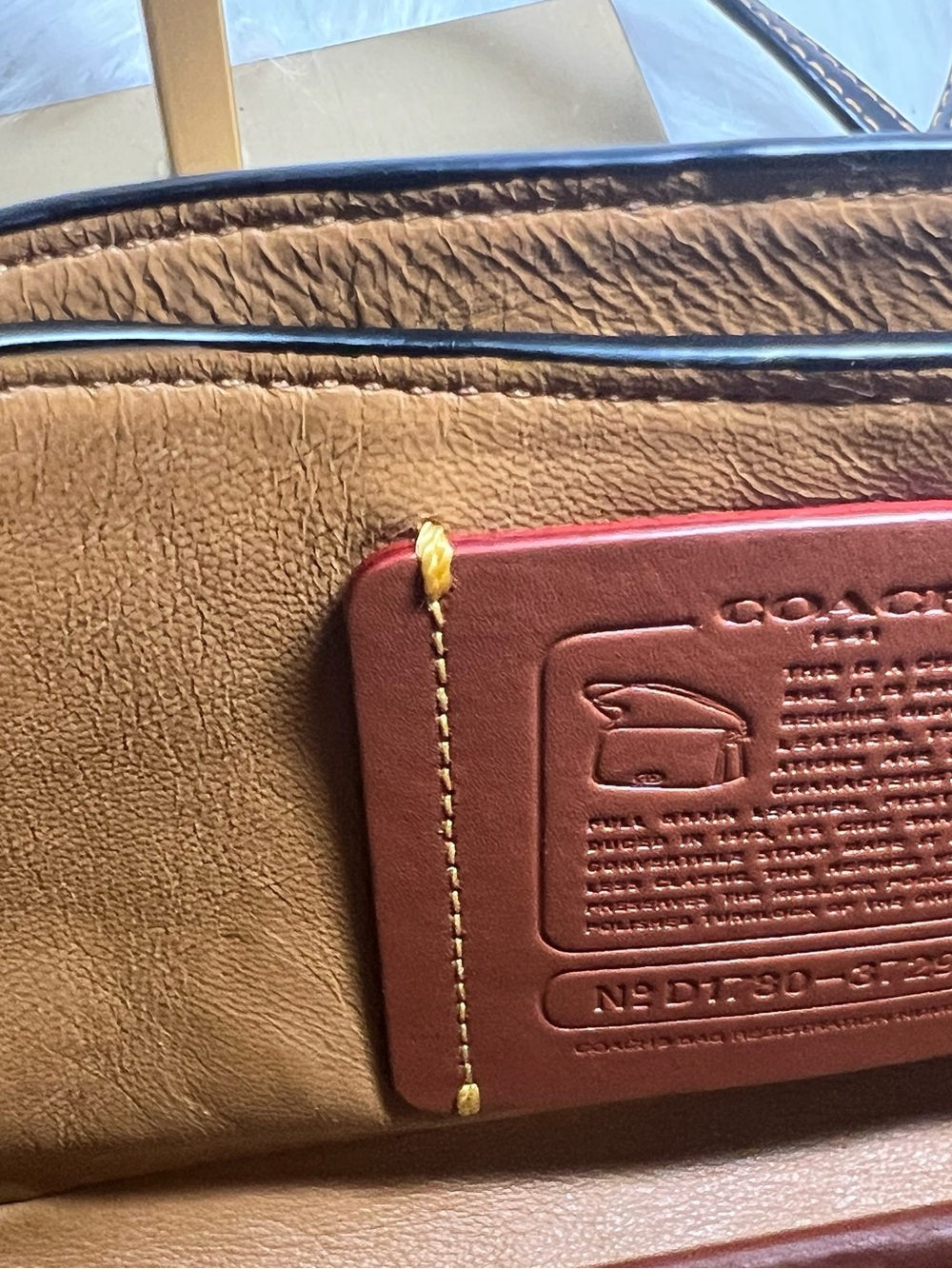 Coach Dinky 1941 Black Glove Leather Crossbody Bag - Picture 12 of 15